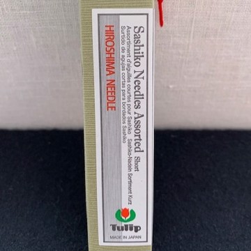 Sashiko nåle - assorterede korte nåle | Tulip